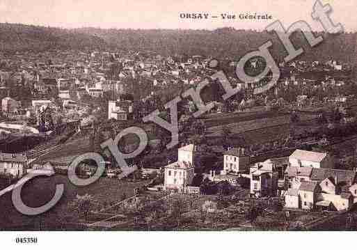 Ville de ORSAY, carte postale ancienne