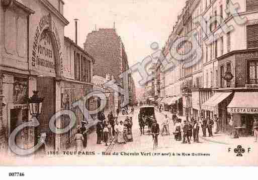 Ville de PARIS11, carte postale ancienne