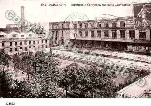 Ville de PARIS15, carte postale ancienne