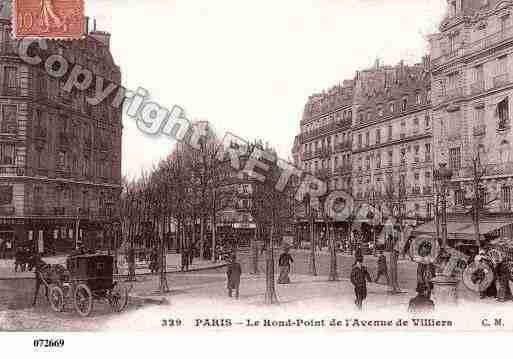 Ville de PARIS17, carte postale ancienne