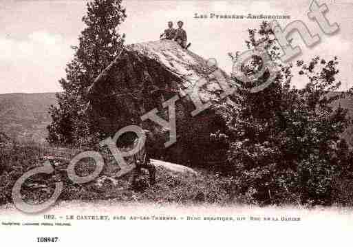 Ville de PERLESETCASTELET, carte postale ancienne