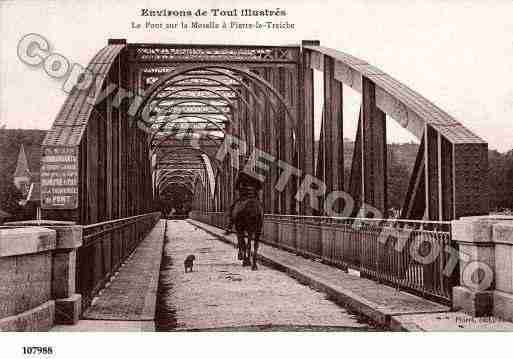 Ville de PIERRELATREICHE, carte postale ancienne