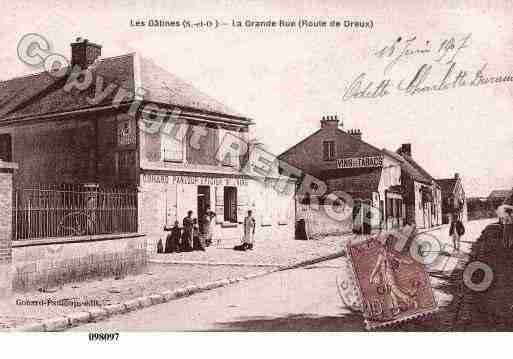 Ville de PLAISIR, carte postale ancienne