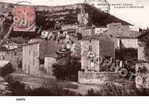 Ville de PONTDEBARRET, carte postale ancienne