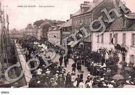 Ville de PORTENBESSINHUPPAIN, carte postale ancienne