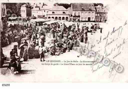 Ville de QUESNOY(LE), carte postale ancienne