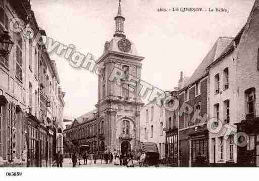 Ville de QUESNOY(LE), carte postale ancienne