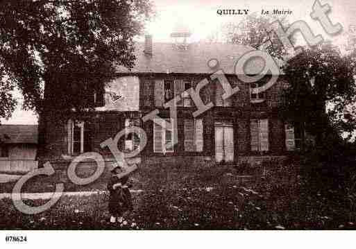 Ville de QUILLY, carte postale ancienne