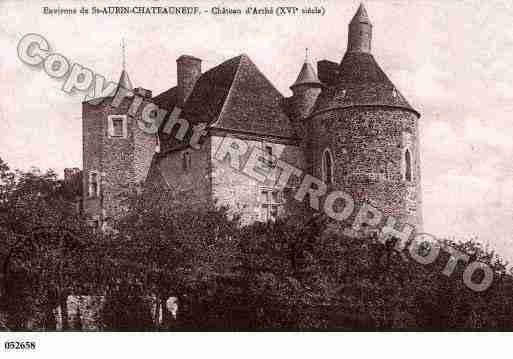 Ville de SAINTAUBINCHATEAUNEUF, carte postale ancienne