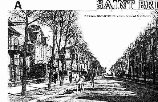 Ville de SAINTBRIEUC, carte postale ancienne