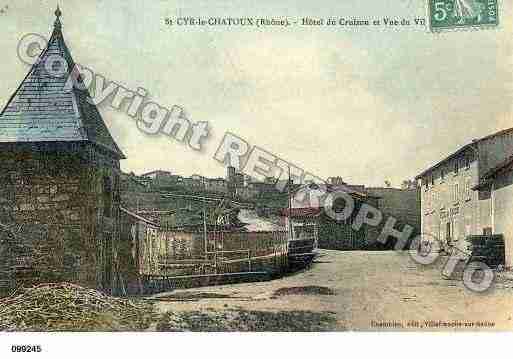 Ville de SAINTCYRLECHATOUX, carte postale ancienne Ville de SAINTCYRLECHATOUX, carte postale ancienne