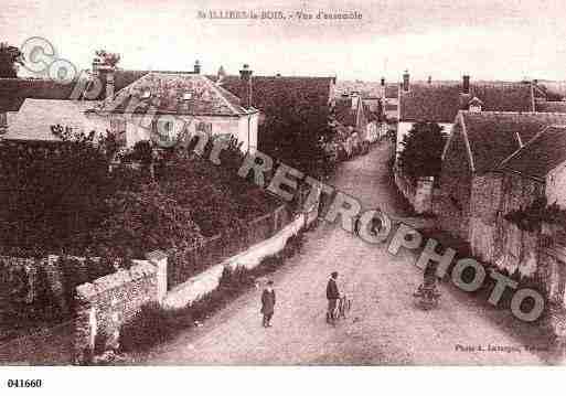 Ville de SAINTILLIERSLEBOIS, carte postale ancienne