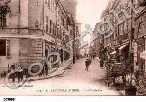 Ville de SAINTJEANDEMAURIENNE, carte postale ancienne