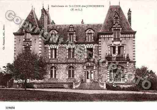 Ville de SAINTLUBINDESJONCHERETS, carte postale ancienne