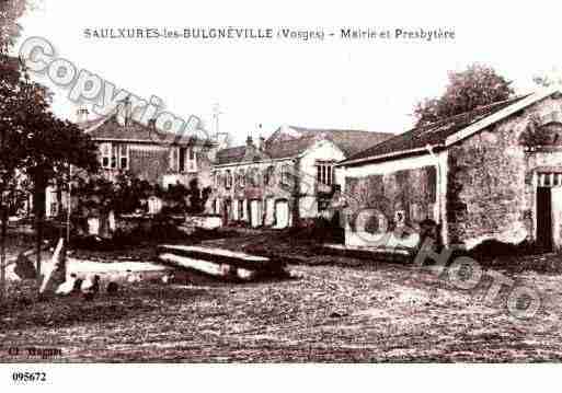 Ville de SAULXURESLESBULGNEVILLE, carte postale ancienne