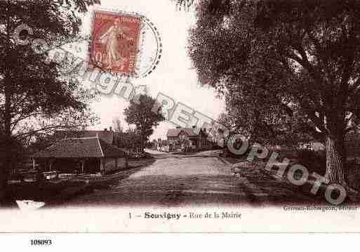 Ville de SOUVIGNYENSOLOGNE, carte postale ancienne