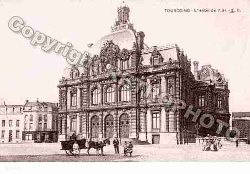 Ville de TOURCOING, carte postale ancienne