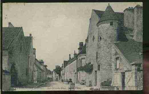 Ville de VERMENTON, carte postale ancienne