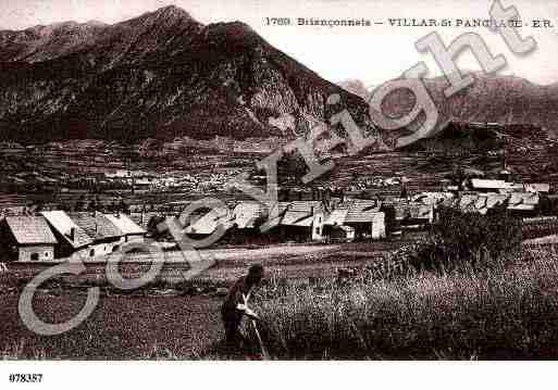 Ville de VILLARSAINTPANCRACE, carte postale ancienne