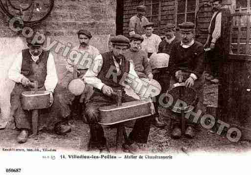 Ville de VILLEDIEULESPOELES, carte postale ancienne