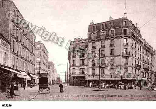 Ville de VINCENNES, carte postale ancienne