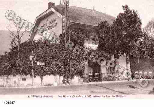 Ville de VIVIERSDULAC, carte postale ancienne