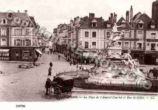 Ville de ABBEVILLE, carte postale ancienne
