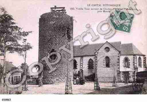 Ville de ARCHES, carte postale ancienne