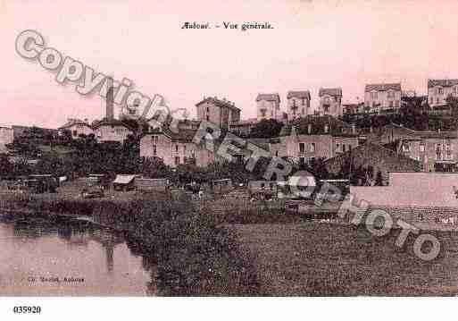 Ville de AUBOUE, carte postale ancienne