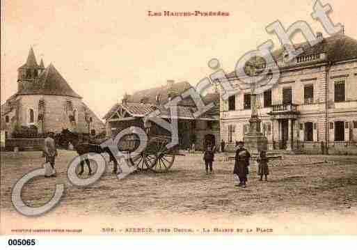 Ville de AZEREIX, carte postale ancienne