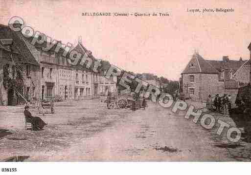 Ville de BELLEGARDEENMARCHE, carte postale ancienne