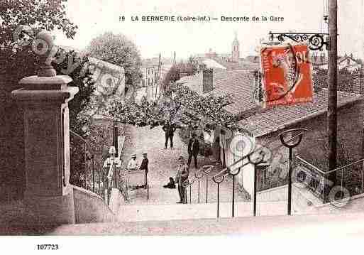 Ville de BERNERIEENRETZ(LA), carte postale ancienne