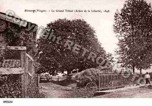 Ville de BLEMEREY, carte postale ancienne