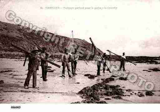 Ville de CAROLLES, carte postale ancienne