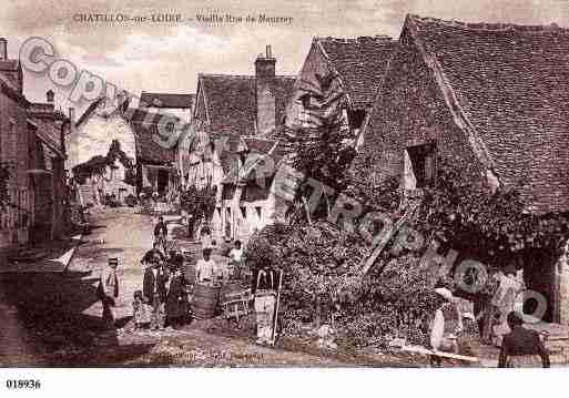 Ville de CHATILLONSURLOIRE, carte postale ancienne