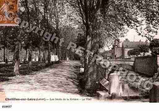 Ville de CHATILLONSURLOIRE, carte postale ancienne