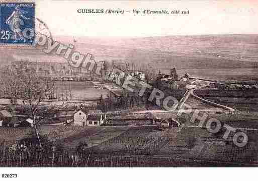 Ville de CHATILLONSURMARNE, carte postale ancienne