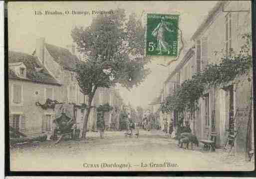 Ville de CHERVEIXCUBAS, carte postale ancienne
