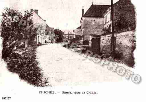 Ville de CHICHEE, carte postale ancienne