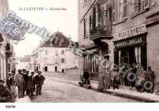 Ville de CLAYETTE(LA), carte postale ancienne