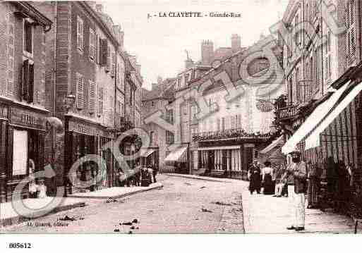 Ville de CLAYETTE(LA), carte postale ancienne