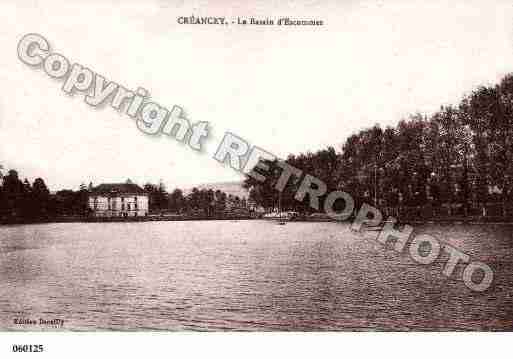 Ville de CREANCEY, carte postale ancienne