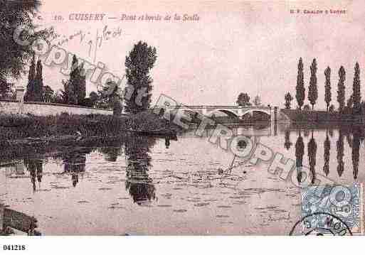 Ville de CUISERY, carte postale ancienne Ville de CUISERY, carte postale ancienne