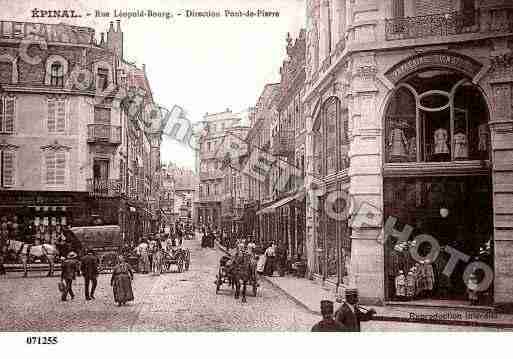 Ville de EPINAL, carte postale ancienne