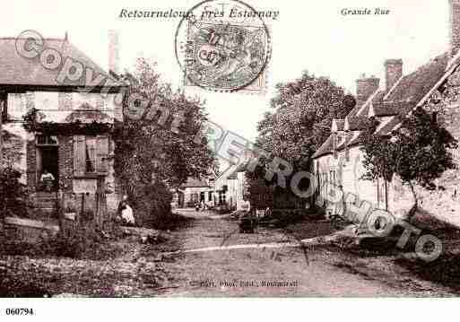 Ville de ESTERNAY, carte postale ancienne