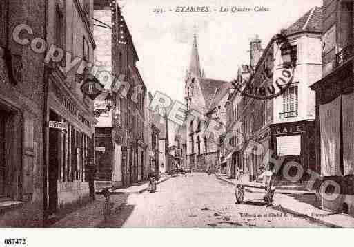 Ville de ETAMPES, carte postale ancienne