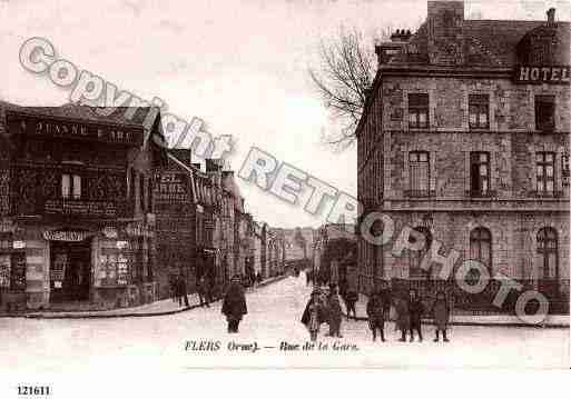 Ville de FLERS, carte postale ancienne