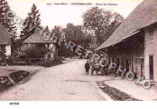 Ville de FOUSSEMAGNE, carte postale ancienne