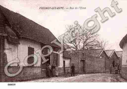 Ville de FRESNOYLESROYE, carte postale ancienne