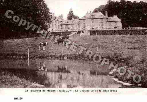 Ville de GAILLON, carte postale ancienne